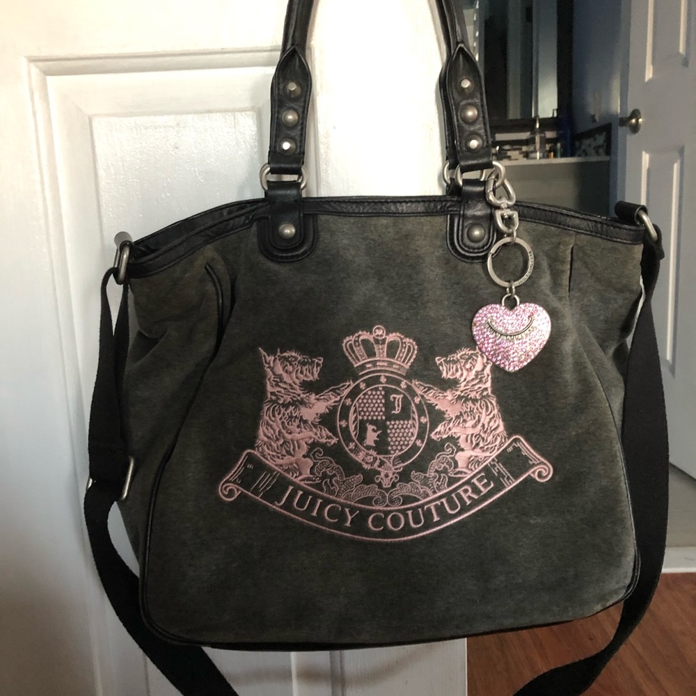 Juicy Couture Grey Pocketbook